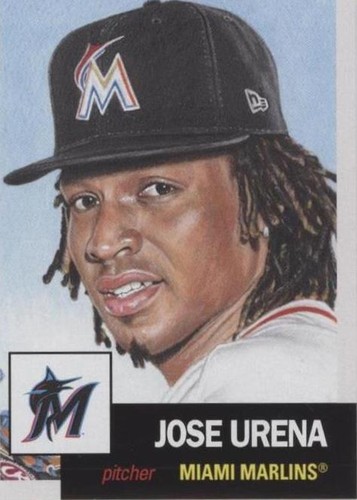 2019 Topps Living Set - Jose Urena #147