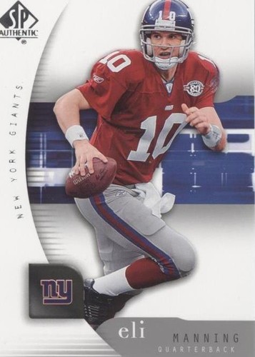 2005 SP Authentic Eli Manning #56