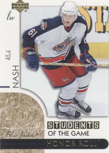 2002-03 Upper Deck Honor Roll - Rick Nash #SG9
