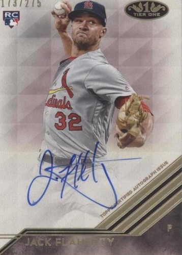 2018 Topps Tier One - Jack Flaherty #BA-JF