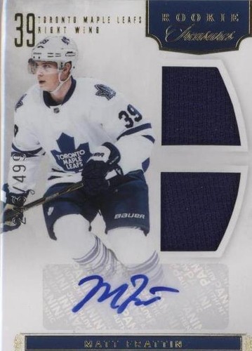 2011-12 Panini Rookie Anthology - Matt Frattin #134