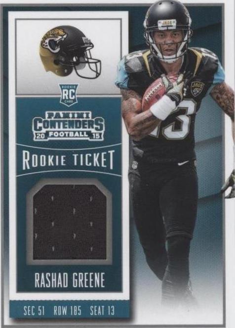 2015 Panini Contenders Rashad Greene #RTS-RG