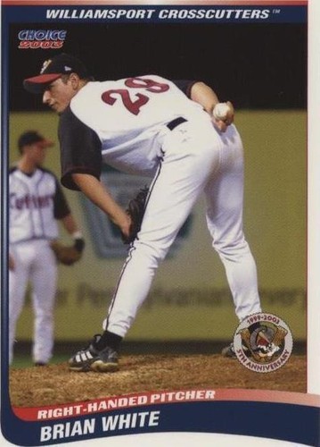 2003 Choice Williamsport Crosscutters - Brian White #28