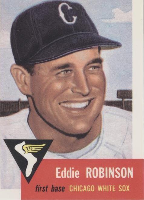 1991 Topps Archives The Ultimate 1953 Set - Eddie Robinson #73