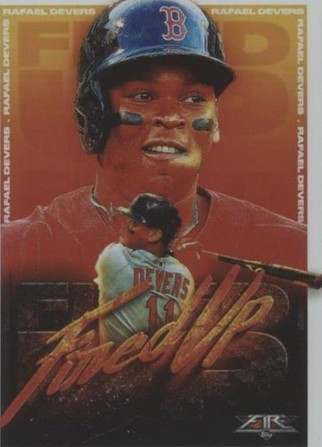 2020 Topps Fire - Rafael Devers #FIU-5