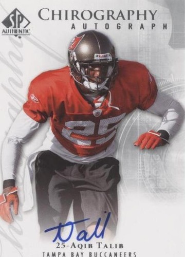 2008 SP Authentic Aqib Talib #CH-AT