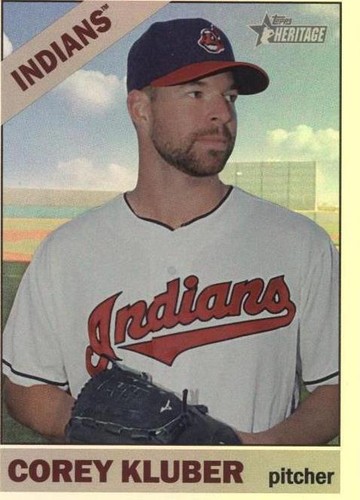 2015 Topps Heritage - Corey Kluber #THC-484