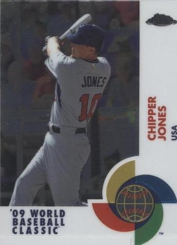 2009 Topps Chrome - Chipper Jones #W15