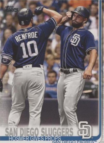 2019 Topps - Eric Hosmer Hunter Renfroe #487