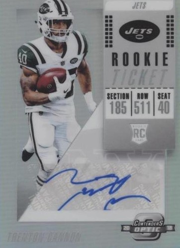 2018 Panini Contenders Optic Trenton Cannon #159