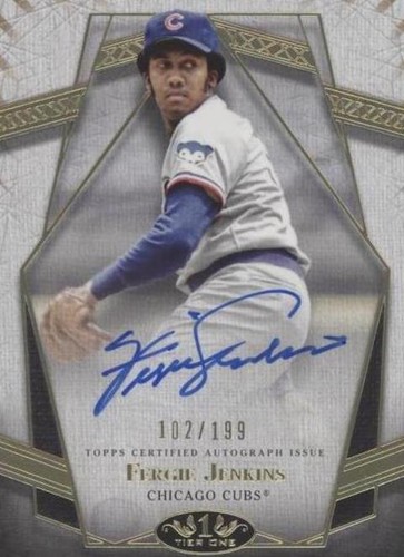 2022 Topps Tier One - Fergie Jenkins #PPA-FJ
