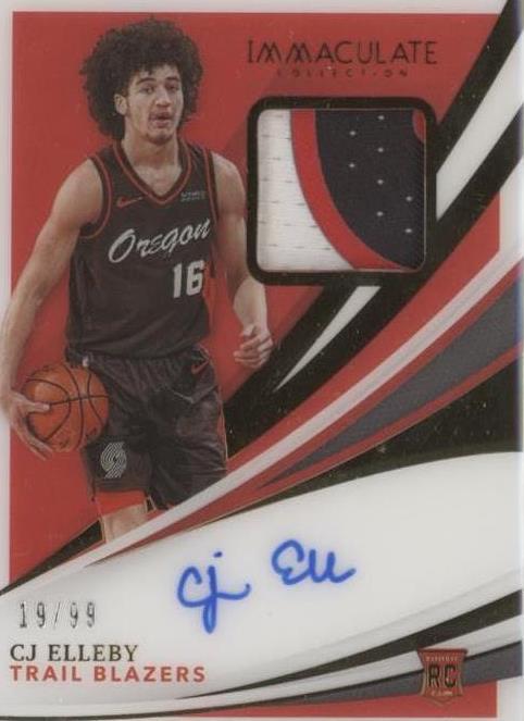 2020-21 Panini Immaculate Collection - CJ Elleby #126