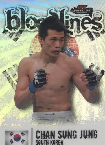 2012 Topps Finest UFC - Chan Sung Jung #BL-CJ