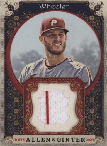 2023 Topps Allen & Ginter - Zack Wheeler #AGRB-ZW
