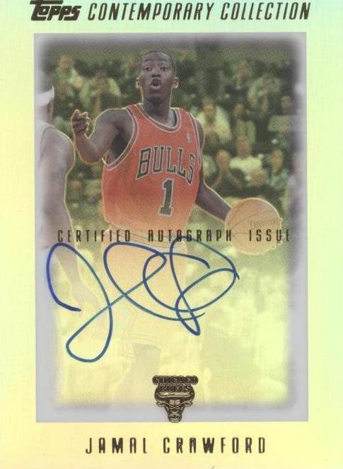 2003-04 Topps Contemporary Collection - Jamal Crawford #134