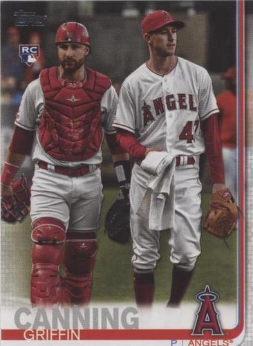 2019 Topps Update Series - Griffin Canning Jonathan Lucroy #US200