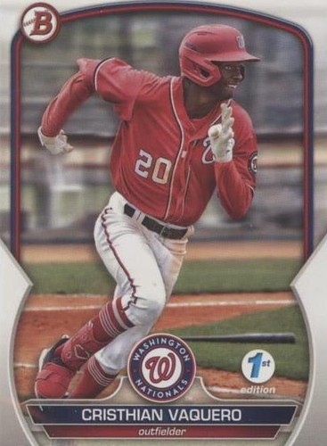 2023 Bowman 1st Edition - Cristhian Vaquero #BPPF-54