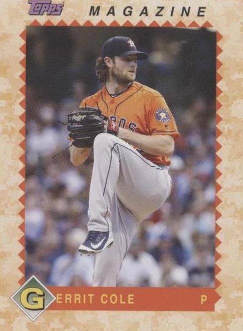 2019 Topps Throwback Thursday #TBT - Gerrit Cole #222