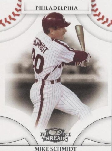 2008 Donruss Threads - Mike Schmidt #38
