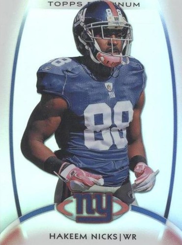 2012 Topps Platinum Hakeem Nicks #78