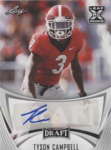 2021 Leaf Draft Tyson Campbell #BA-TC1