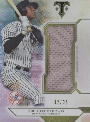 2018 Topps Triple Threads - Didi Gregorius #SJR-DG1