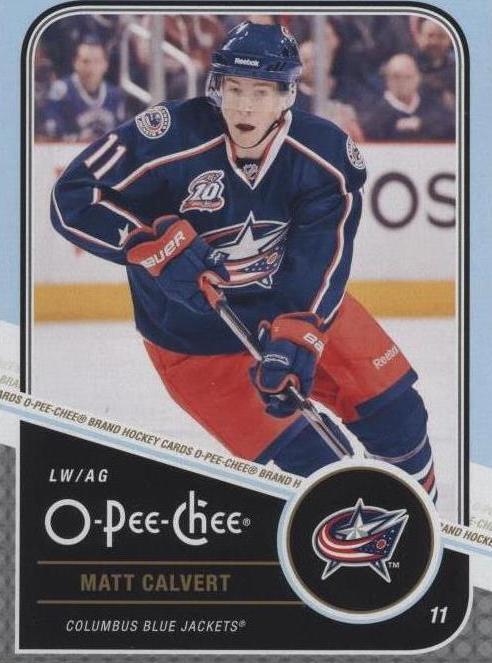 2011-12 O-Pee-Chee - Matt Calvert #71