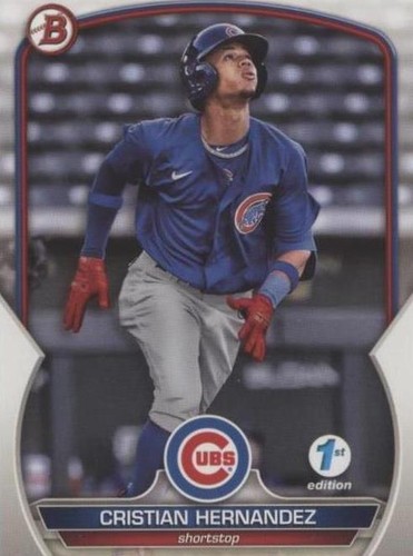 2023 Bowman 1st Edition - Cristian Hernandez #BPPF-24