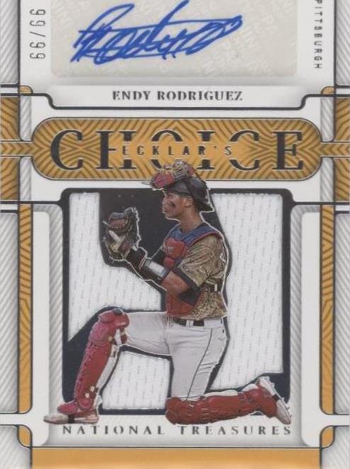 2023 Panini National Treasures - Endy Rodriguez #ECK-ER