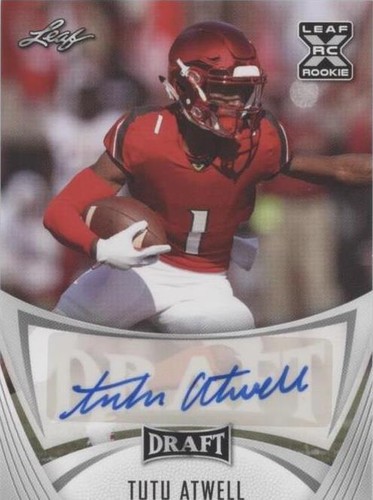2021 Leaf Draft Tutu Atwell #BA-TA1