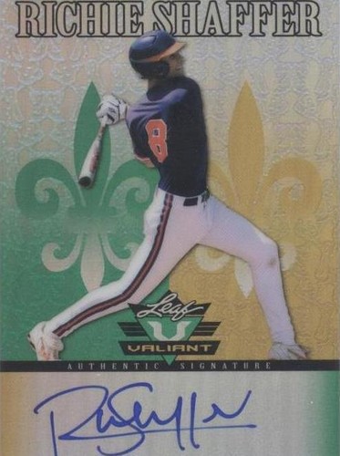 2012 Leaf Valiant - Richie Shaffer #VA-RS1