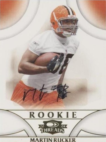 2008 Donruss Threads Martin Rucker #215