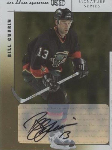 2003-04 In the Game-Used Signature Series - Bill Guerin #A-BG
