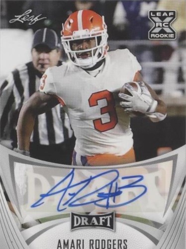 2021 Leaf Draft Amari Rodgers #BA-AR1