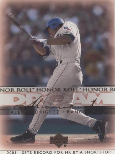 2002 Upper Deck Honor Roll - Alex Rodriguez #87