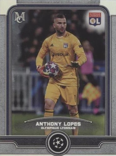 2019-20 Topps Museum Collection UCL Anthony Lopes #31