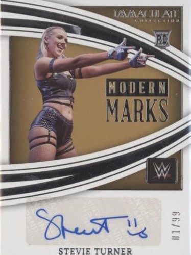 2022 Panini Immaculate Collection WWE - Stevie Turner #MM-STN