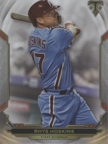 2019 Topps Triple Threads - Rhys Hoskins #51