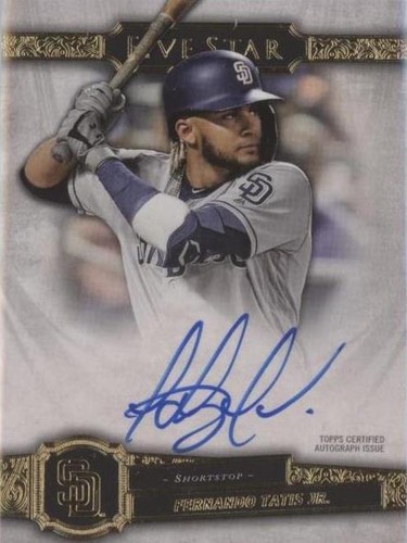 2021 Topps Five Star - Fernando Tatís Jr. #FSA-FJO