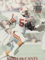 1992 Pro Set Power Keith McCants #152
