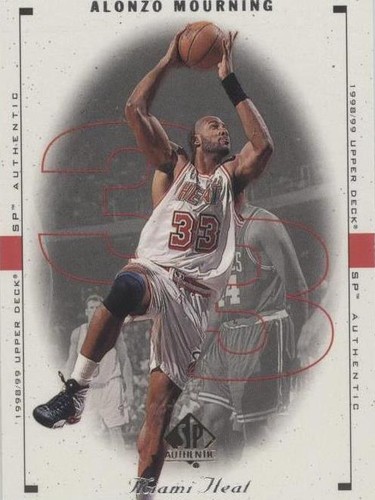 1998-99 SP Authentic - Alonzo Mourning #47