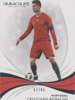 2018-19 Panini Immaculate Collection Cristiano Ronaldo #100