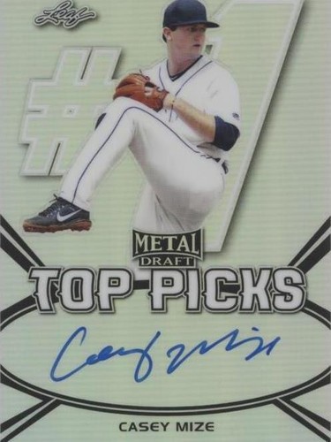 2018 Leaf Metal Draft - Casey Mize #TP-CM1