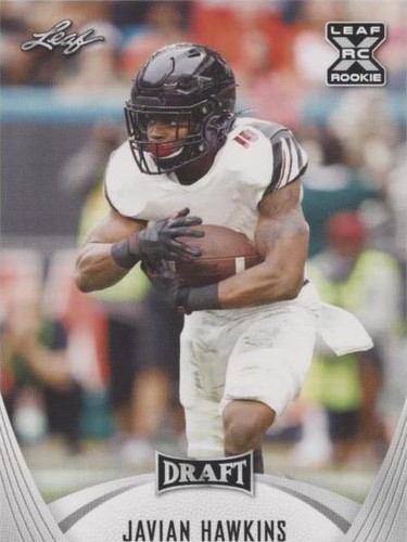 2021 Leaf Draft Javian Hawkins #20