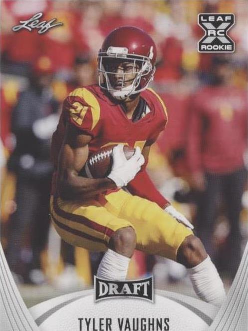 2021 Leaf Draft Tyler Vaughns #25
