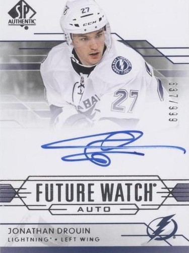 2014-15 SP Authentic - Jonathan Drouin #313