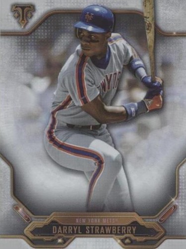 2020 Topps Triple Threads - Darryl Strawberry #55