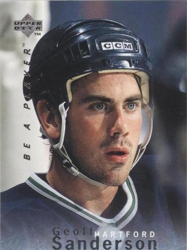 1995-96 Upper Deck Be a Player - Geoff Sanderson #62