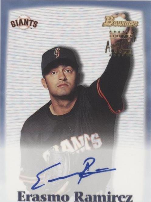2000 Bowman Draft Picks & Prospects - Erasmo Ramirez #BDPA54