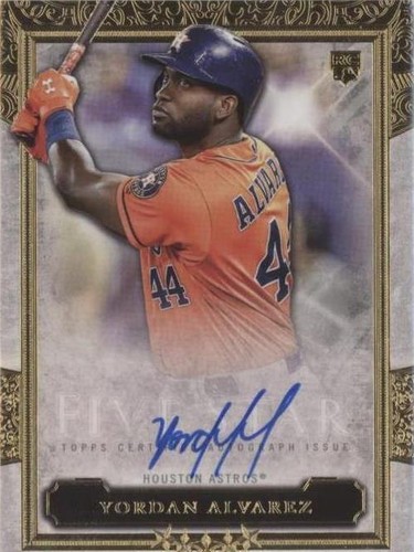 2020 Topps Five Star - Yordan Alvarez #FSA-YA